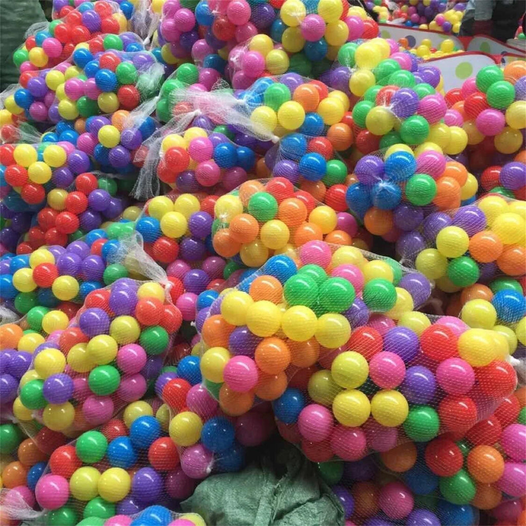 50PCS 5.5cm Colorful Soft Plastic Ocean Balls V5698