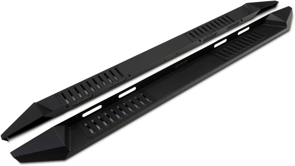 Black Steel Running Boards M525