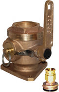 Full-Flow Flanged Safety Seacock F542