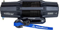 6000lb UTV Winch with 60 feet Black Rope, Wireless Remote S190