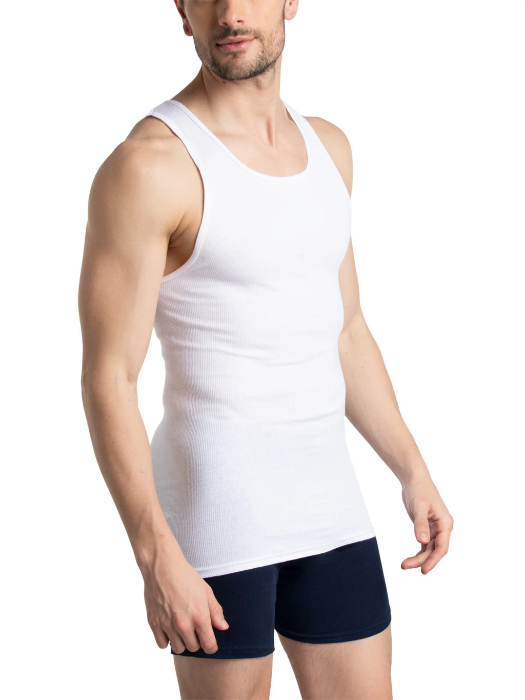 White Tank A-Shirts 10 Pack A22781