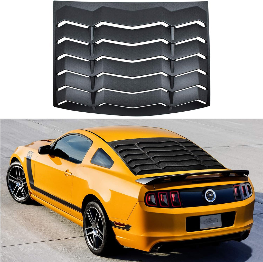 Rear Window Louvers Sun Shade Cover for Ford Mustang Y403