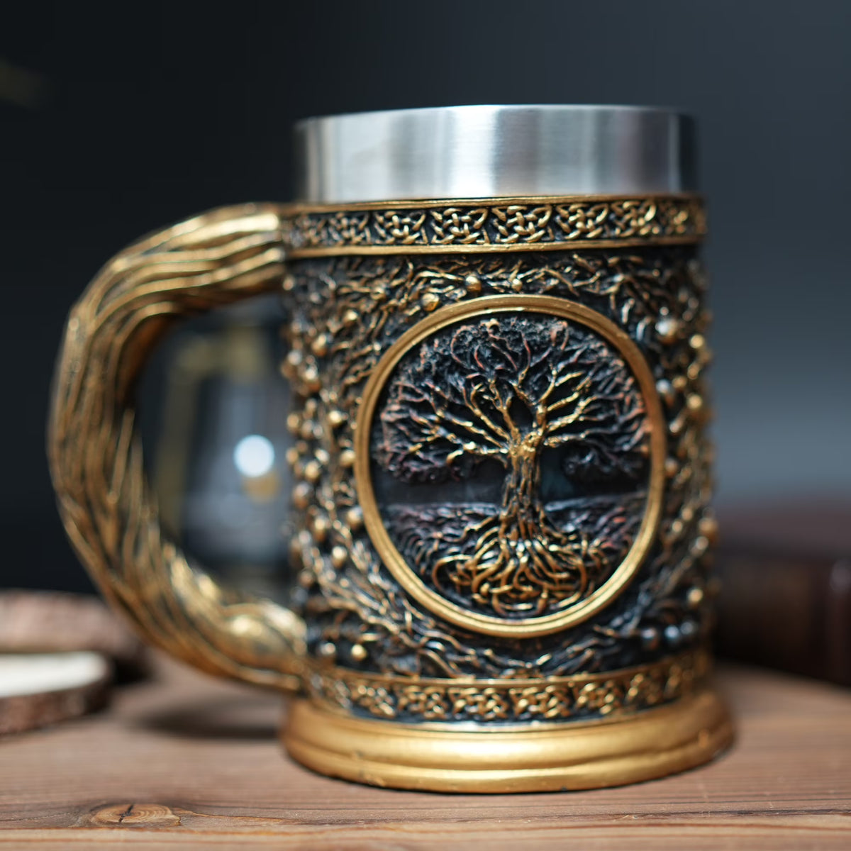 Viking Stainless Steel Beer Mug Q3217