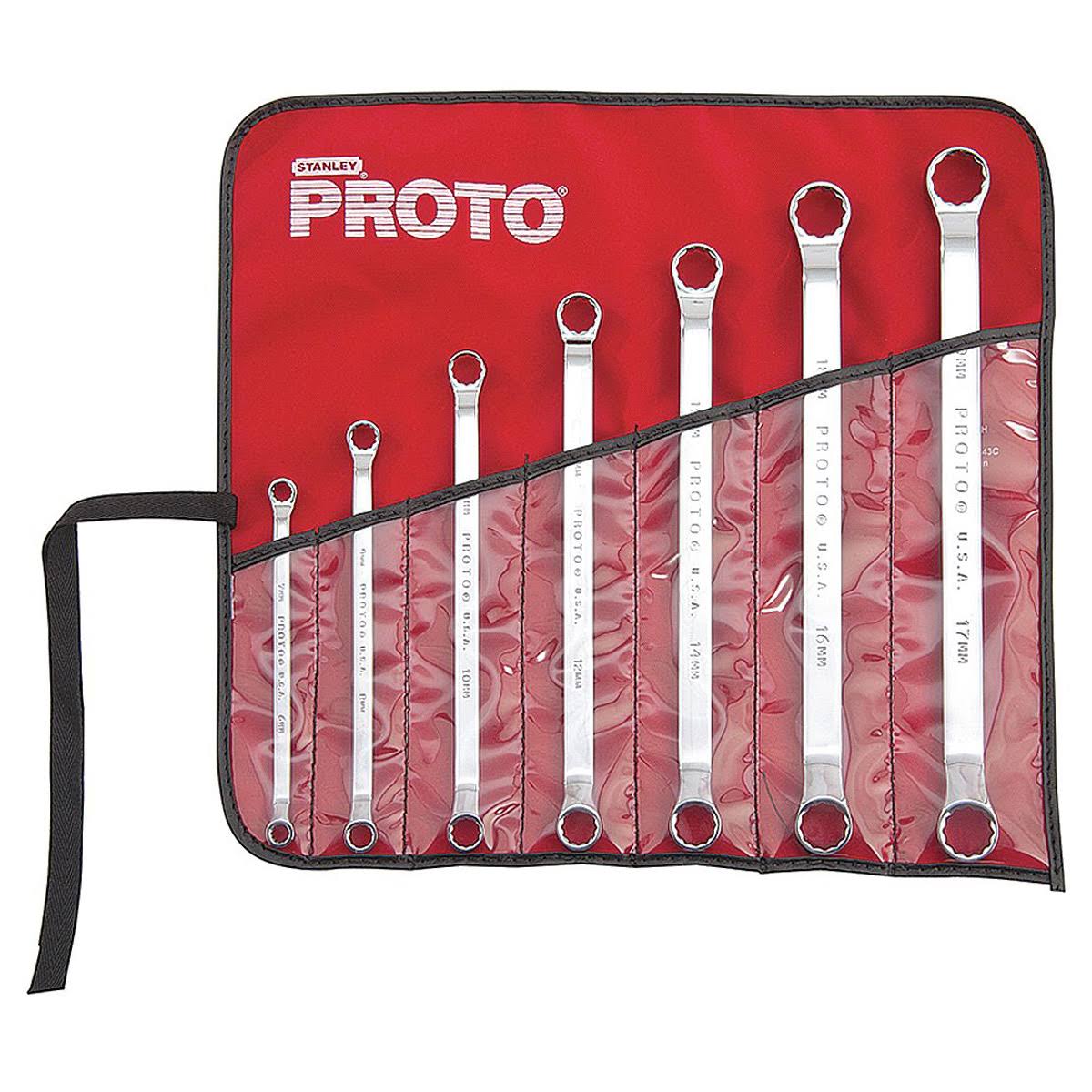 7 Piece Metric Box Wrench Set O669