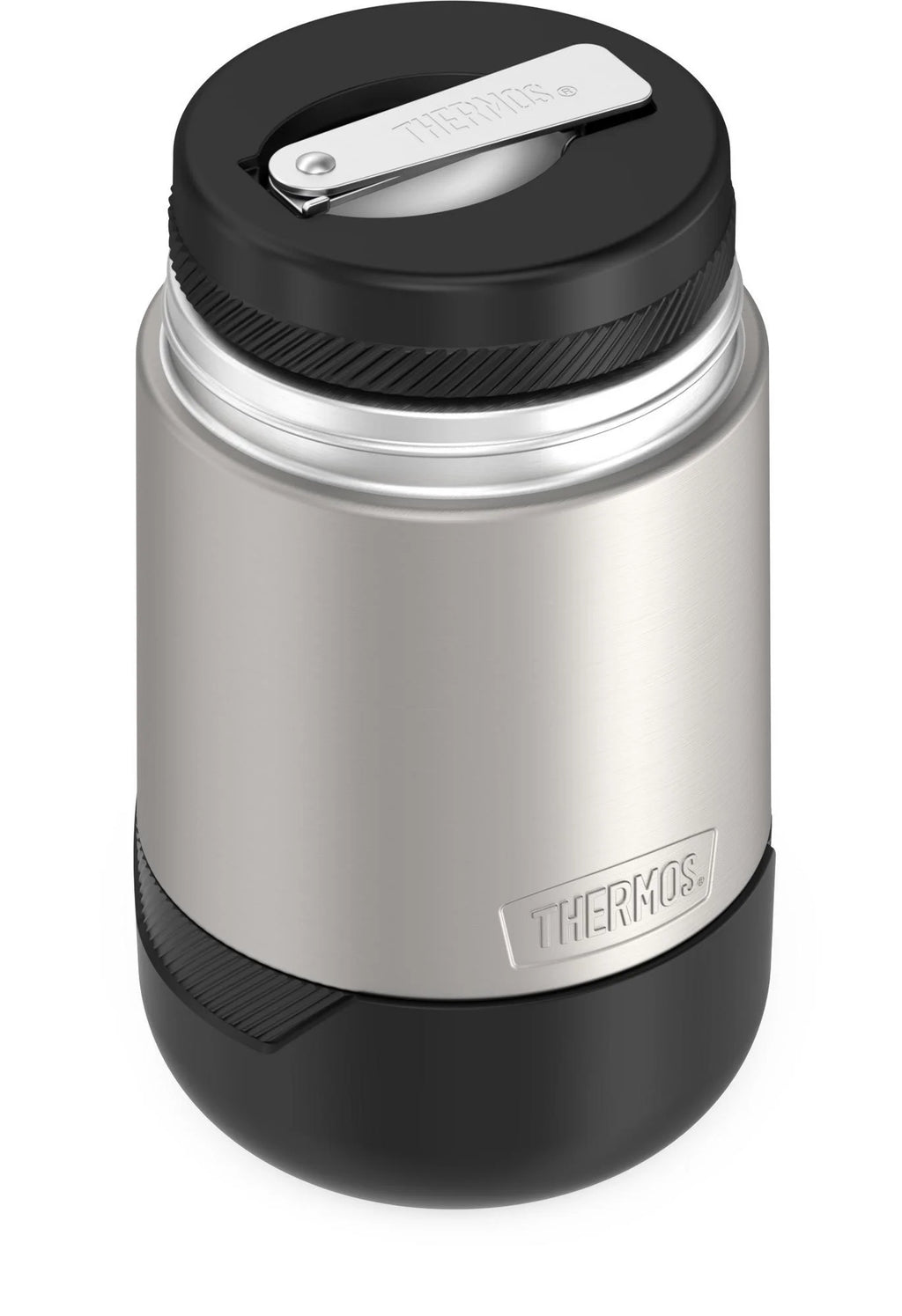18 Ounce Stainless Steel Food Jar with Spoon S627