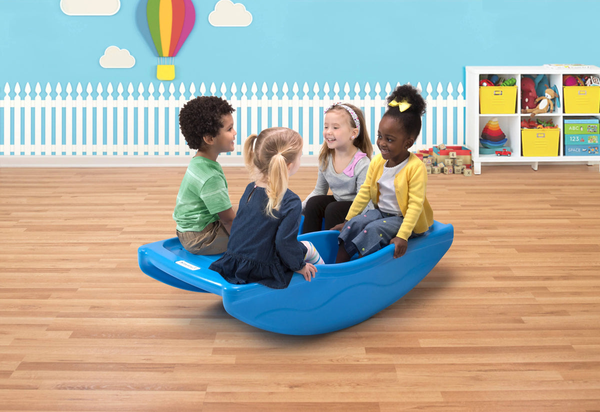 Rocking Bridge Teeter Totter Seesaws and Bridge for Toddlers O930730
