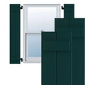 Black Composite Board-n-Batten Shutters (Per Pair) A441