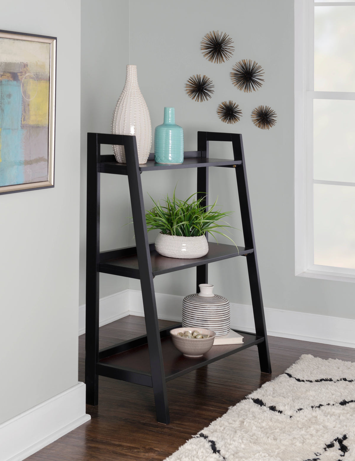 3 Shelf Bookcase, Brown R295407
