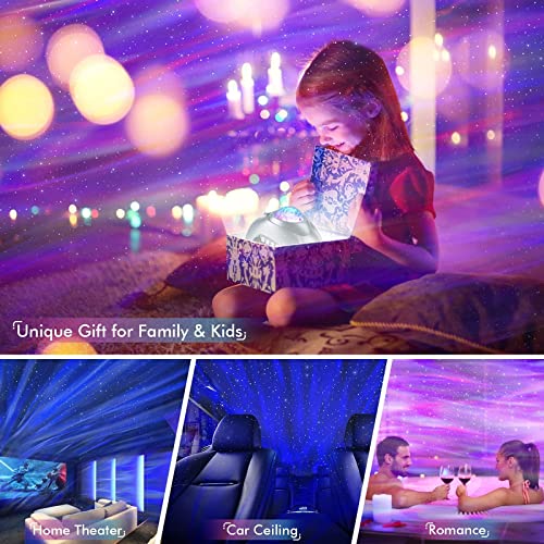 Galaxy Projector with Bluetooth Speaker & White Noise Q6116