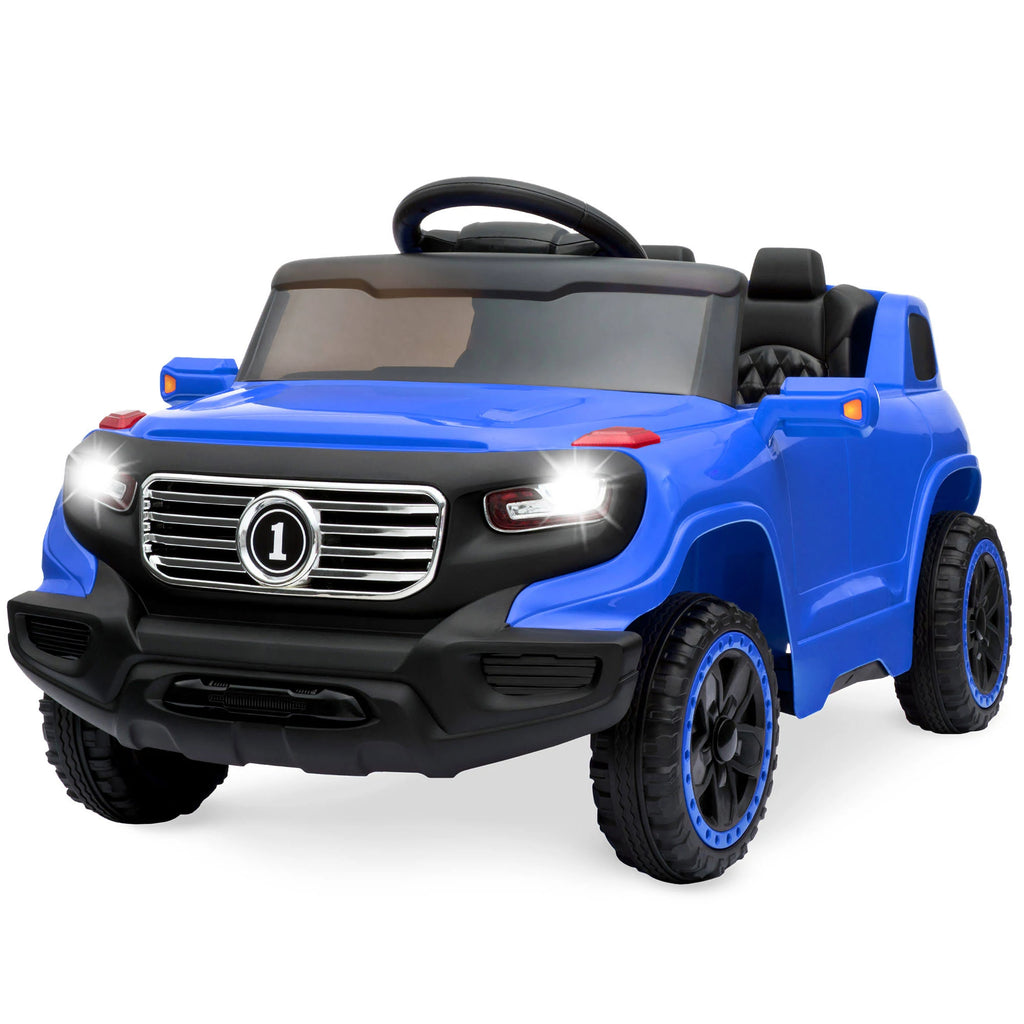 Blue Kids Ride-On Car Truck with Parent Control A794