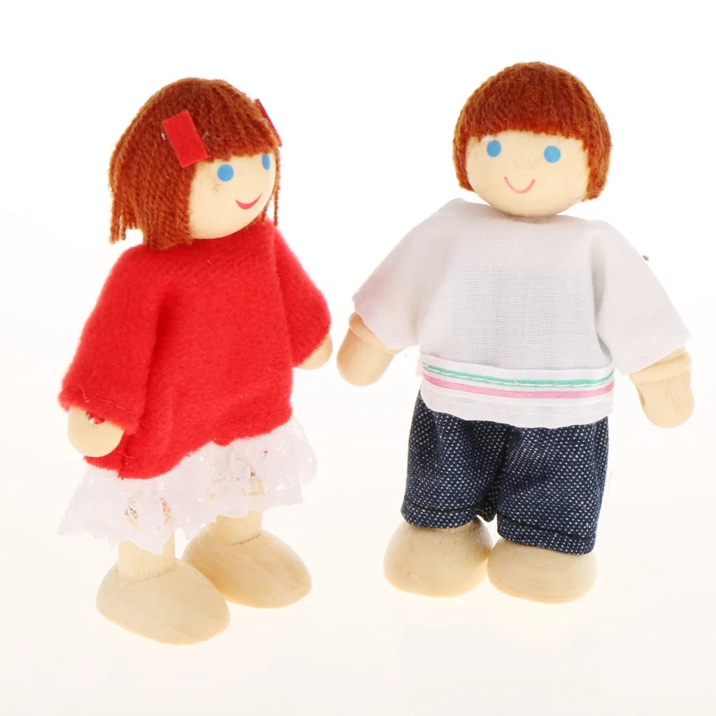 Dollhouse Dolls Family Figures O38868