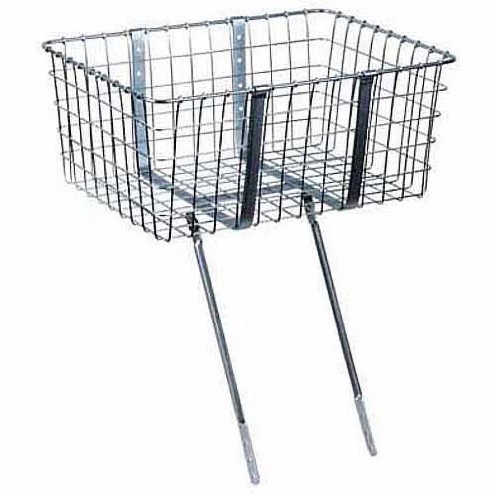 Silver Front Delivery Basket Z657