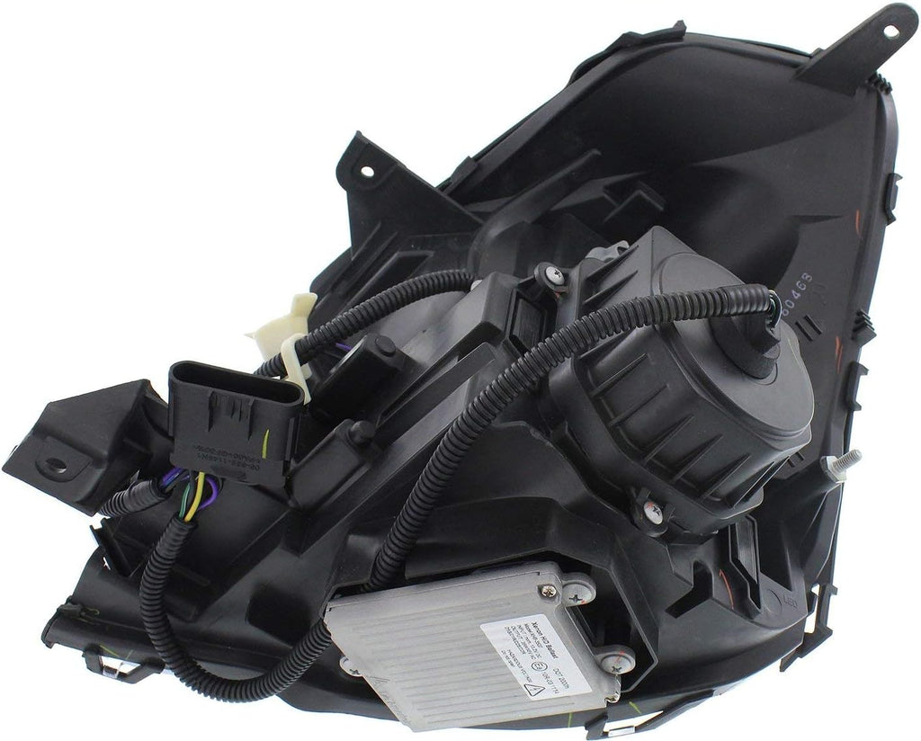 Headlight Assembly with HID Kit, Set of 2, Clear Lens C448