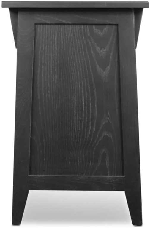 Slate Mission Cabinet End Table A119626