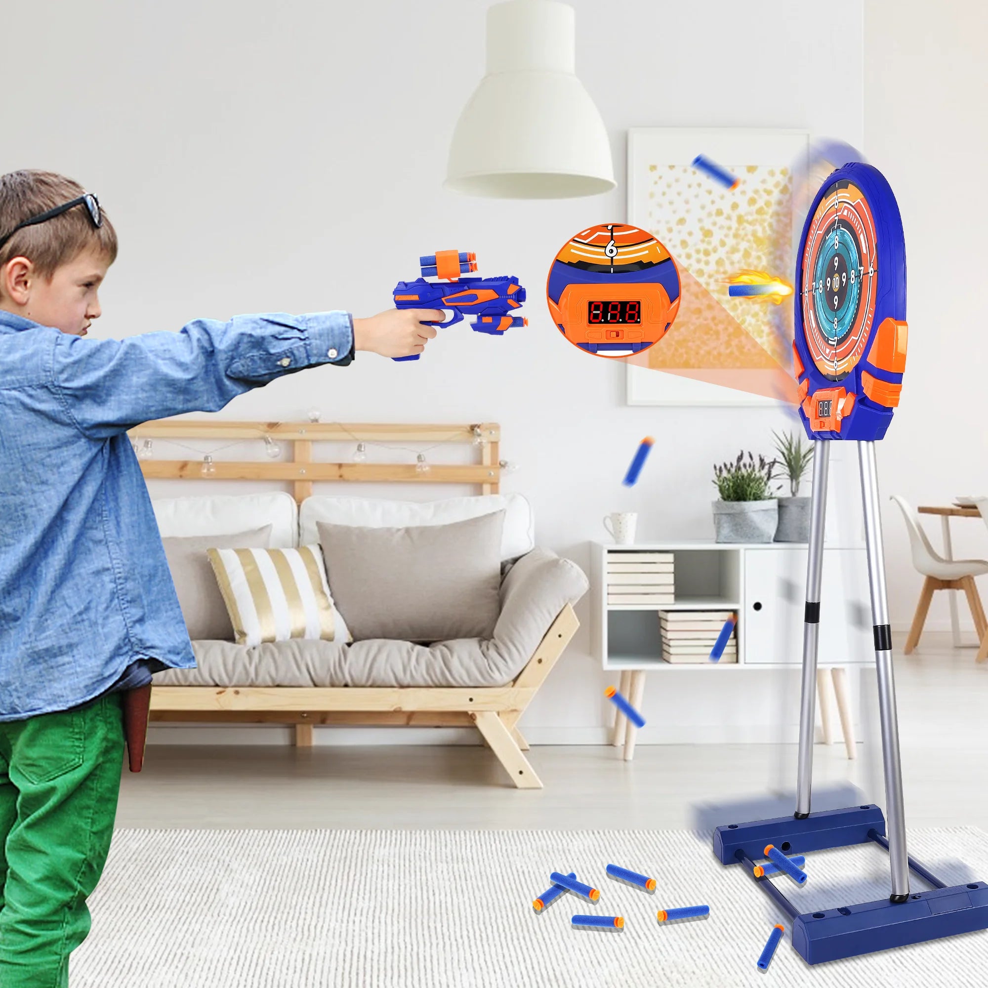 Digital Shooting Game Target with Touch Screen R9617