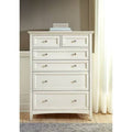 White 6 Drawer Chest V92721