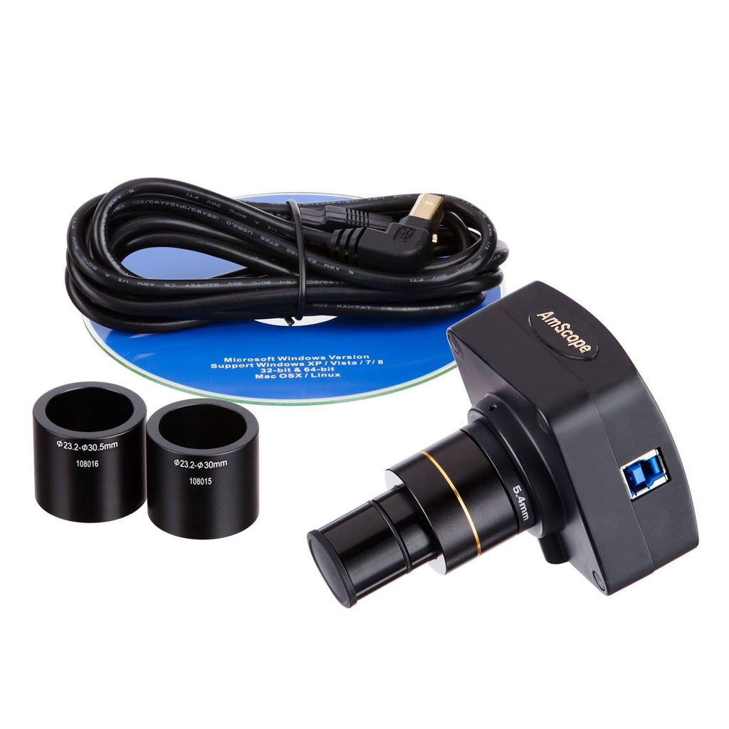 7X-90X LED Trinocular Zoom Stereo Microscope with 3MP USB3 Camera Z617