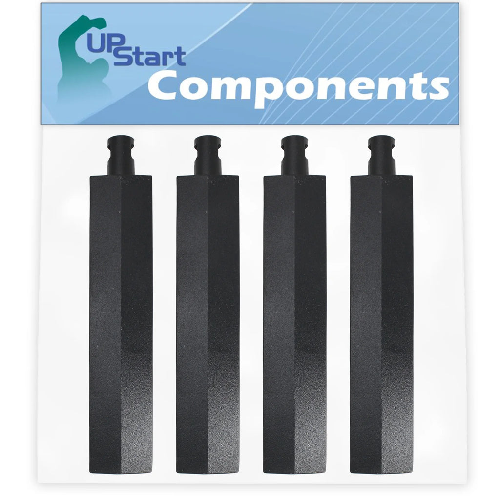4-Pack BBQ Gas Grill Tube Burner Replacement Parts, Cast Iron, 15 3/4" Y1522