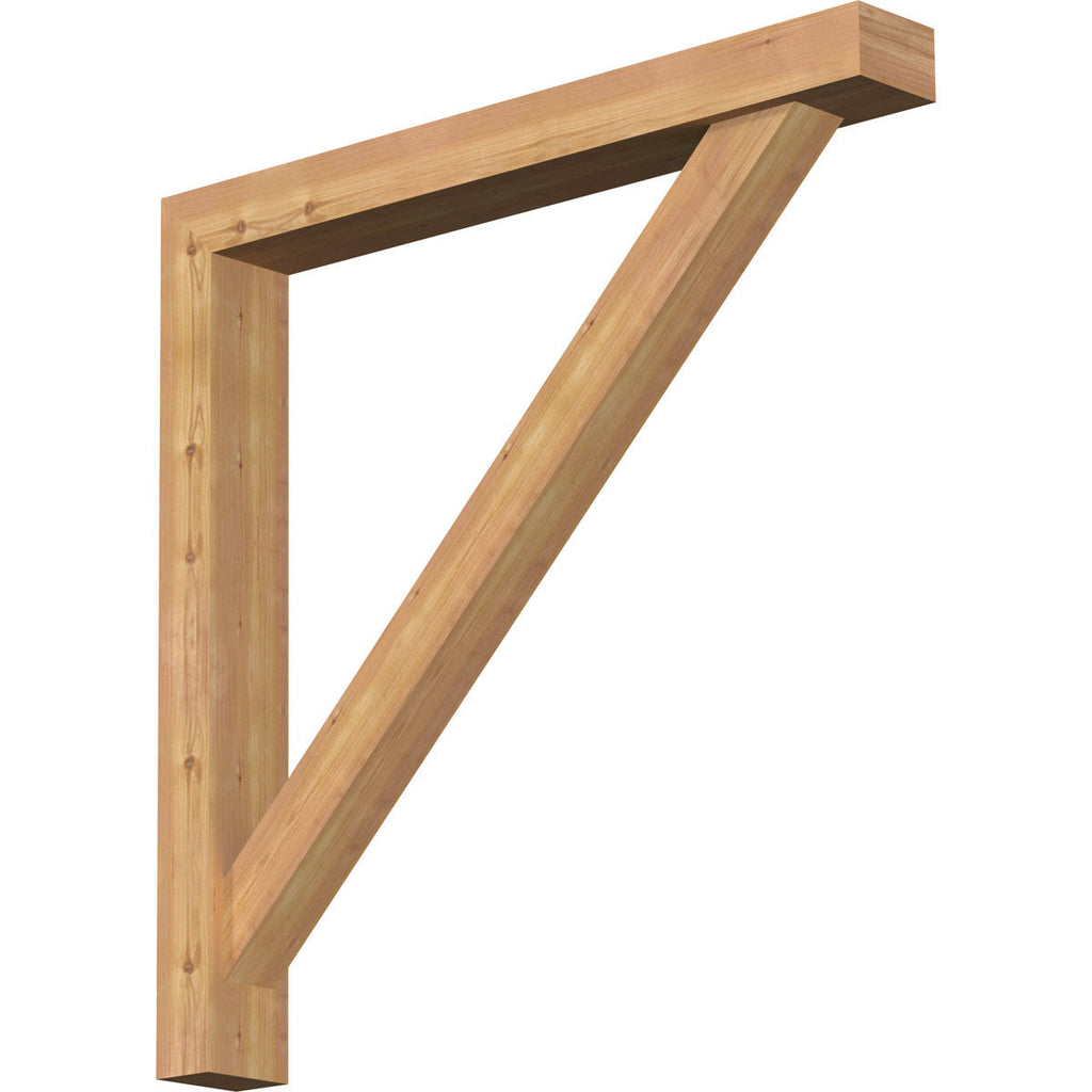 Traditional Block Smooth Bracket with Offset Brace M70794