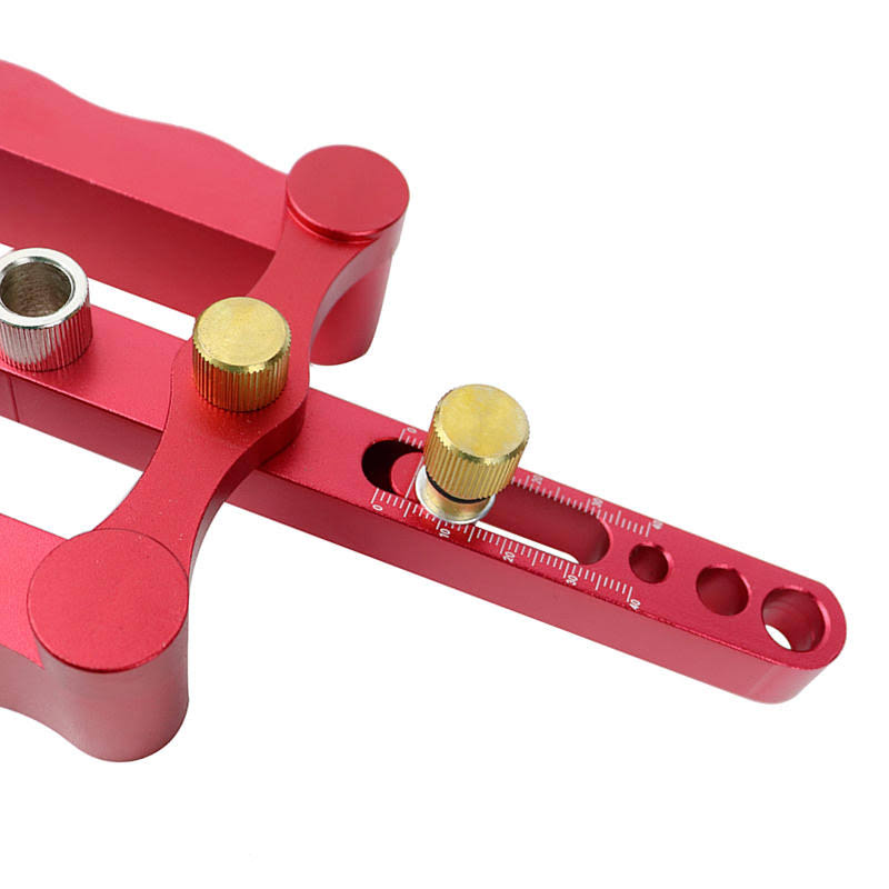 6/8/10mm Self-Centering Woodworking Doweling Jig Drill Guide Kit Z790185