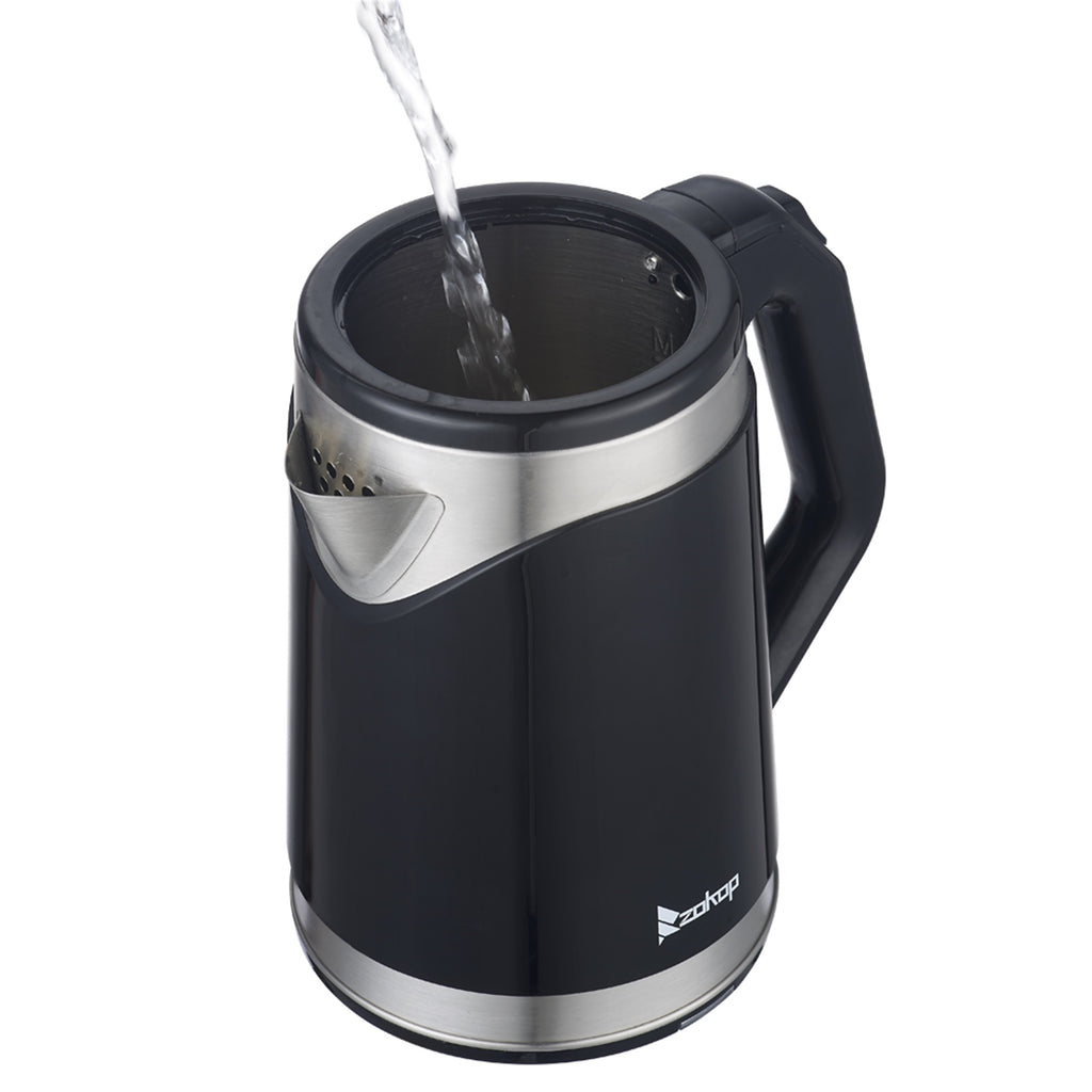 Black Stainless Steel Electric Kettle 1.8L Z31444