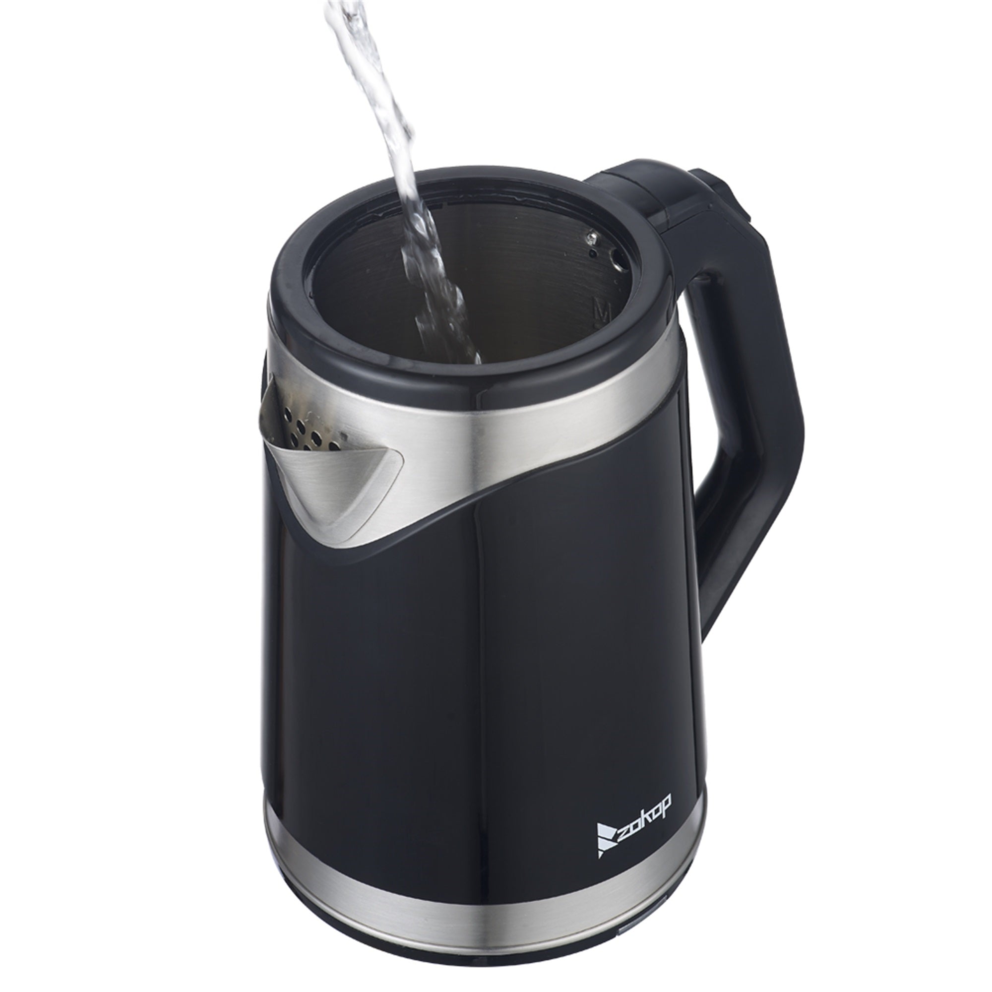 Black Stainless Steel Electric Kettle 1.8L Z31444