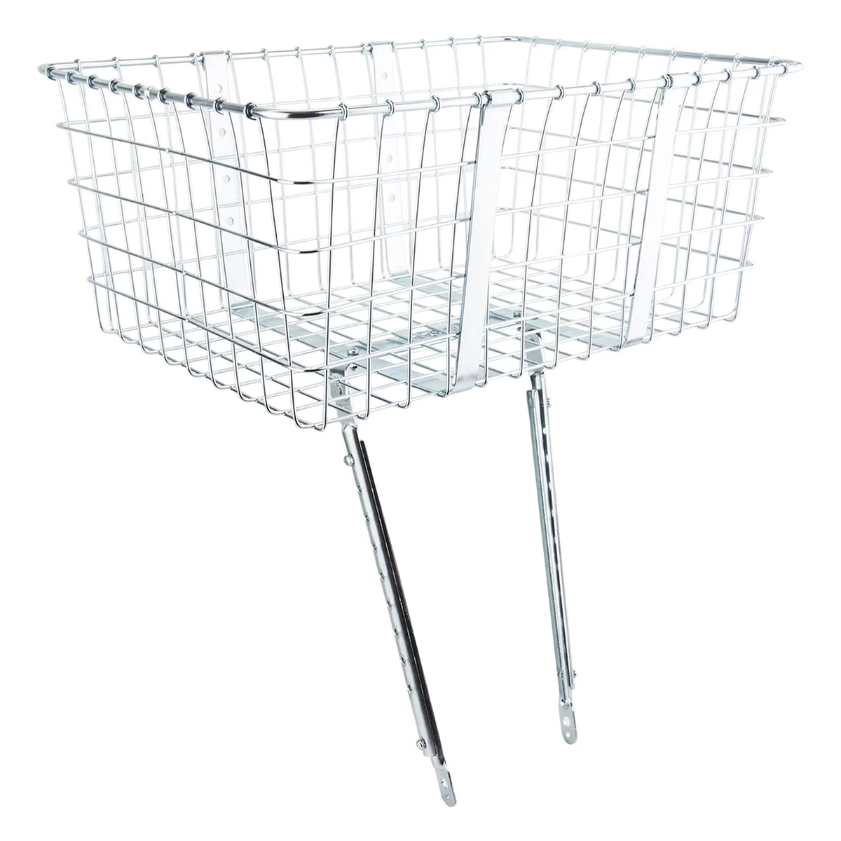 Silver Front Delivery Basket Z657