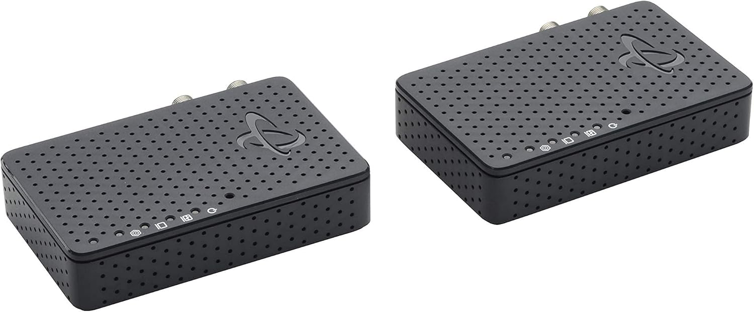 Bonded MoCA 2.5 Network Adapter for Ethernet Over Coax (2-Pack) V37863