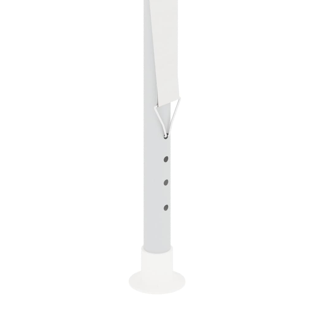 White Party Tent with 4 Mesh Sidewalls J6627