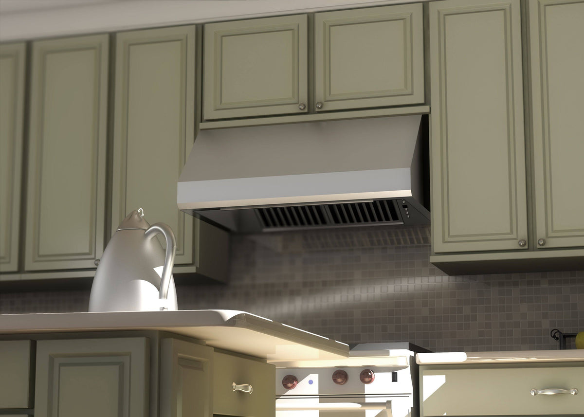 36 in. 1200 CFM Under Cabinet Range Hood in Stainless Steel U31808