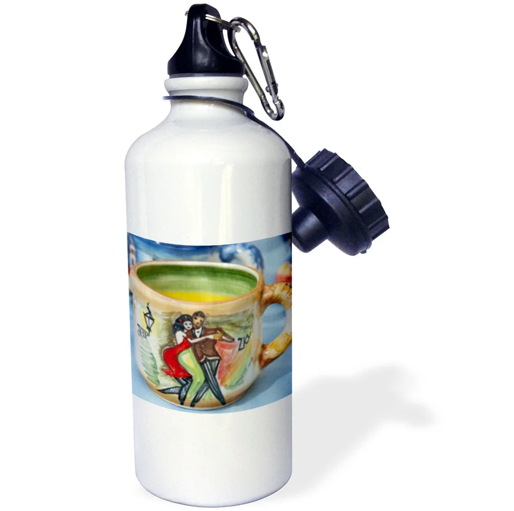 Straw Water Bottle, 21-ounce G1611