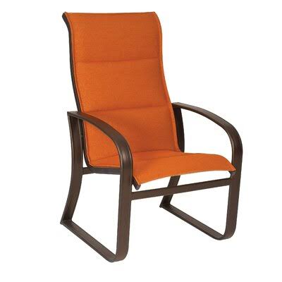 Charcoal High-Back Patio Dining Chair D946