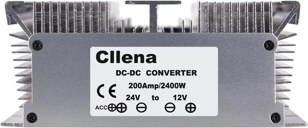 DC 24V to 12V Step Down Converter Voltage Regulator 200A 2400W Waterproof Y78622