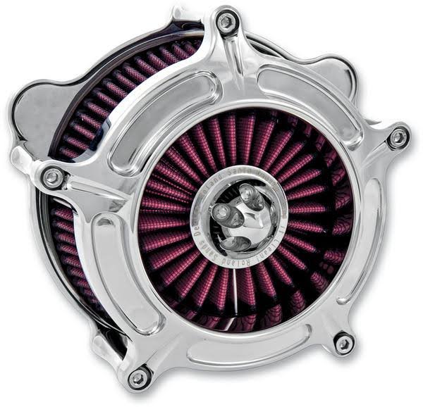 Chrome Turbine Air Cleaners P7137