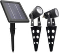 Cast Aluminium Solar-Powered LED Spotlight B9182