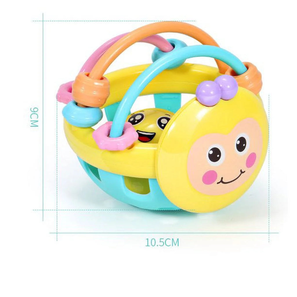 Sensory Teether Toy Silicone Rattle Ball X74923