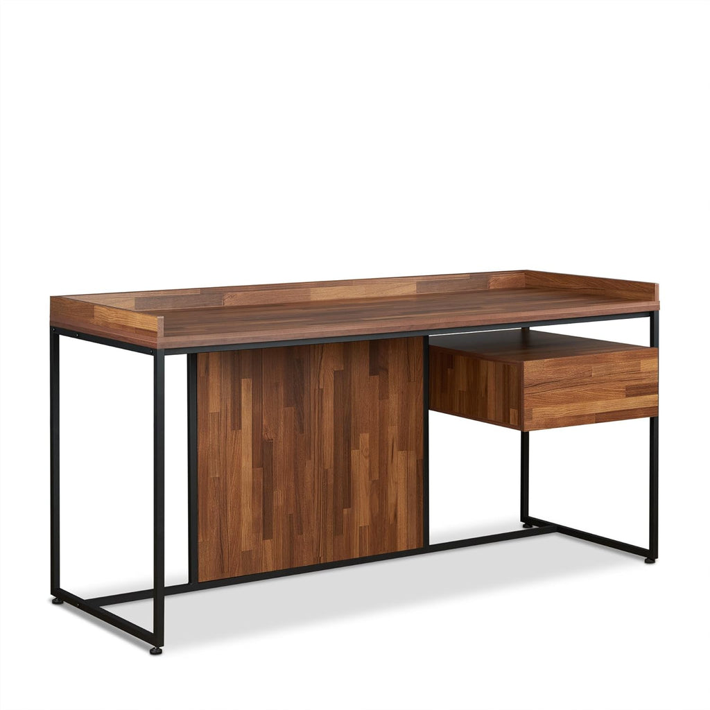 Walnut Sandy Black Bookcase J47961