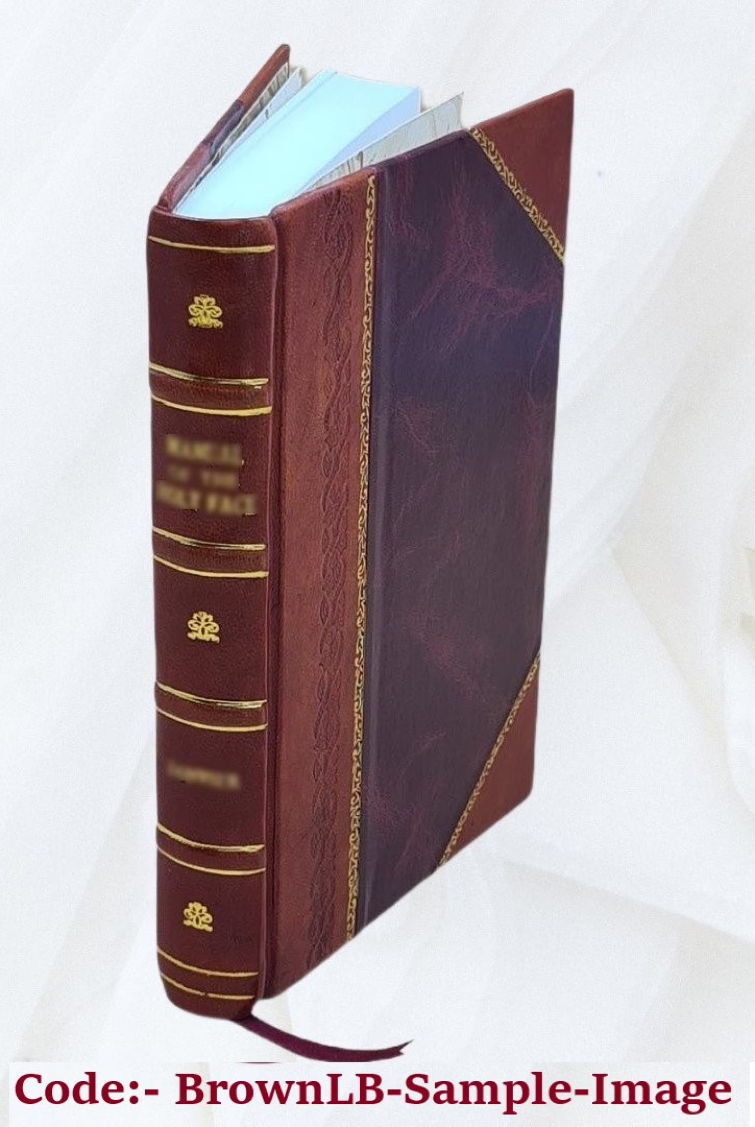 Leather Bound Book G7428