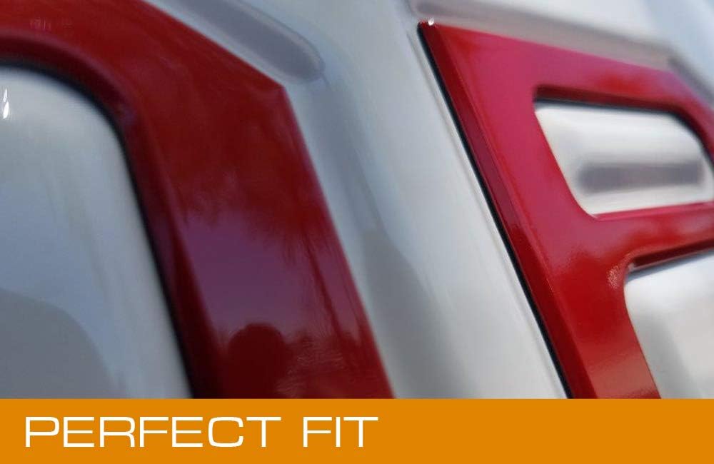 Tailgate Letter Inserts (Pro Bright Red) Z102002