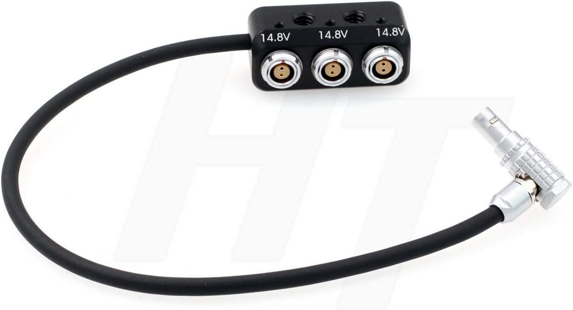 1 to 3 Right Angle Power Splitter Cable Q8907