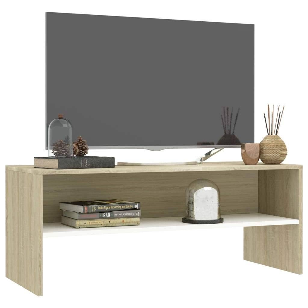 Gray TV Cabinet Chipboard F97418
