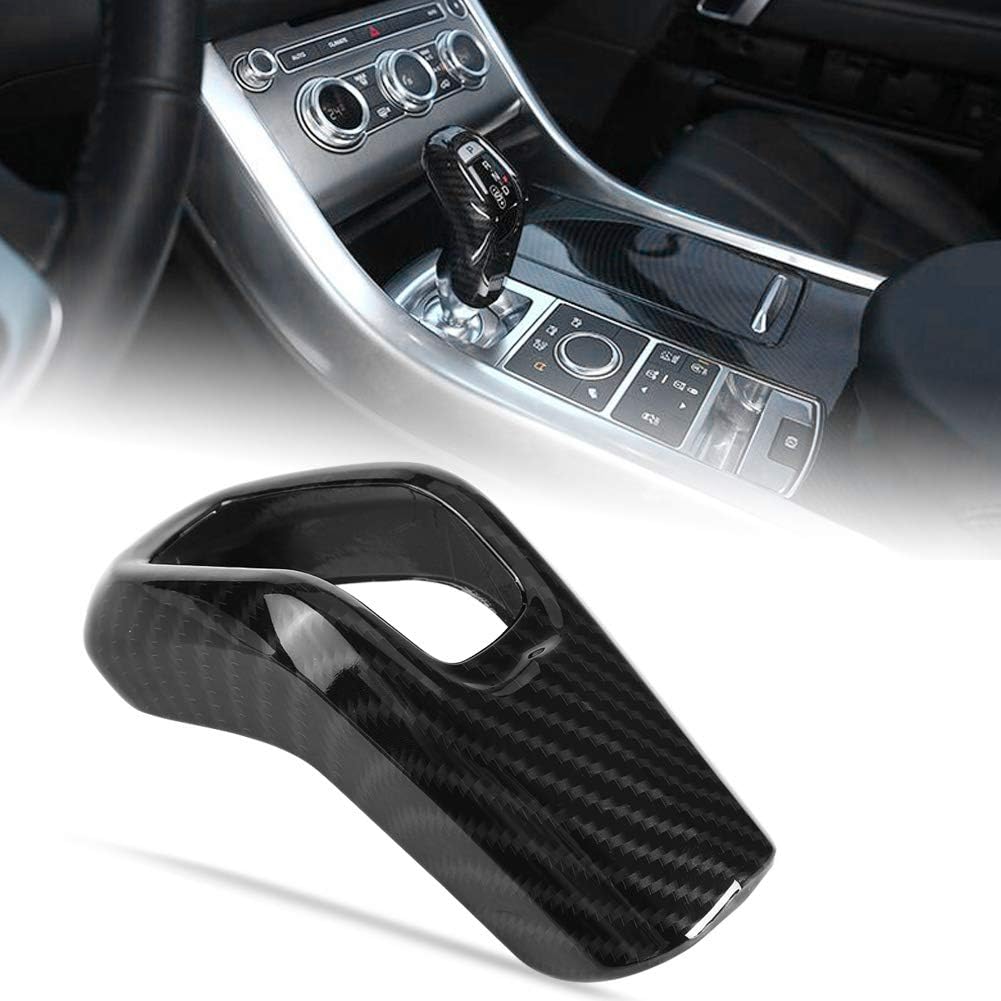 Carbon Fiber Car Gear Shift Knob Cover Trim Y300