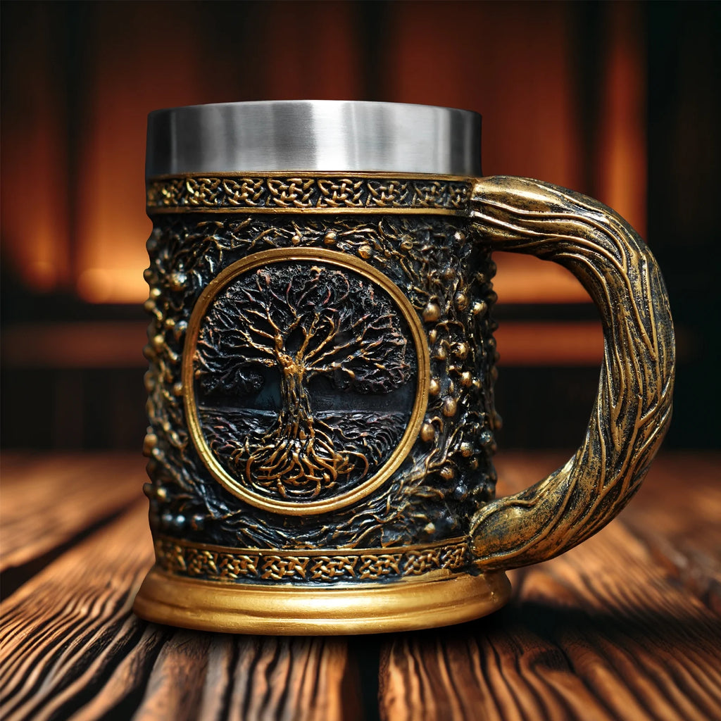 Viking Stainless Steel Beer Mug Q3217