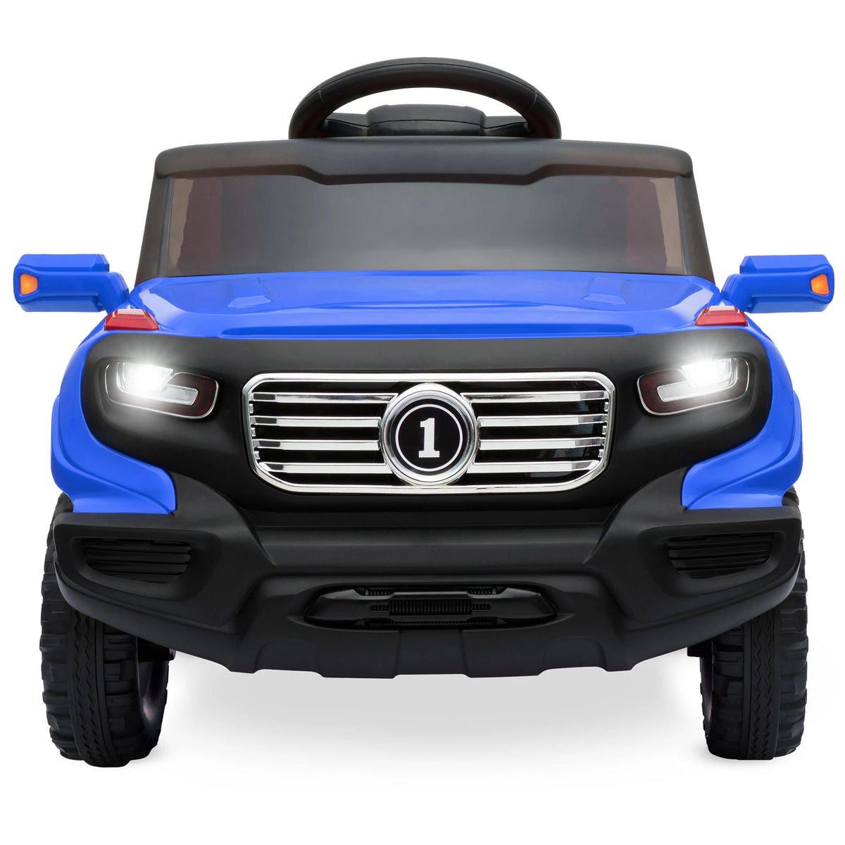 Blue Kids Ride-On Car Truck with Parent Control A794
