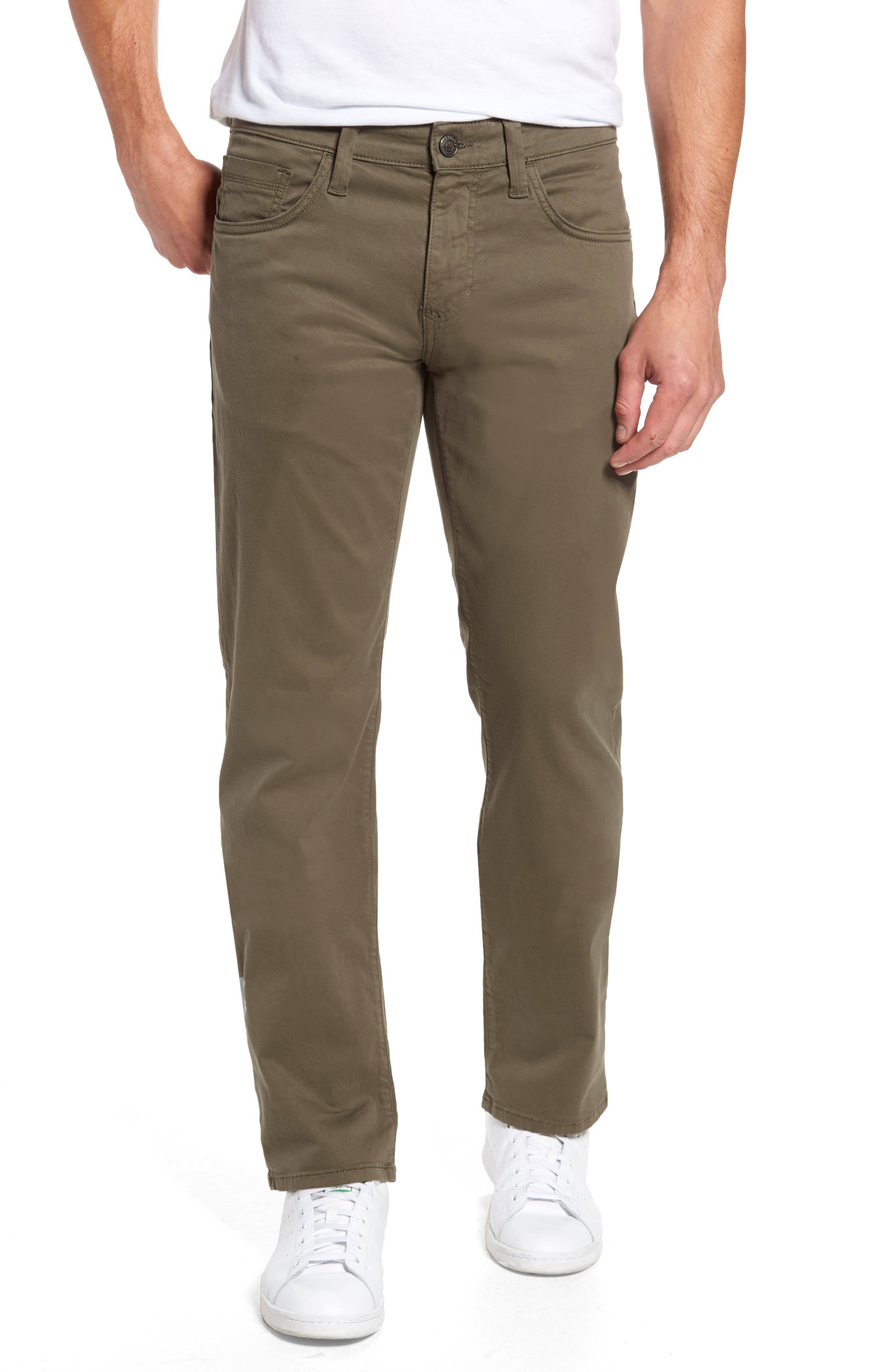 Straight Leg Twill Pants W219