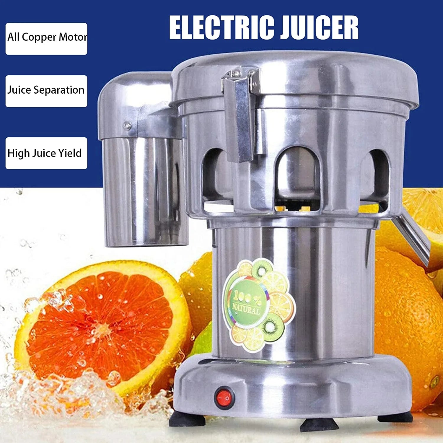 Stainless Steel Centrifugal Juicer 370W H723