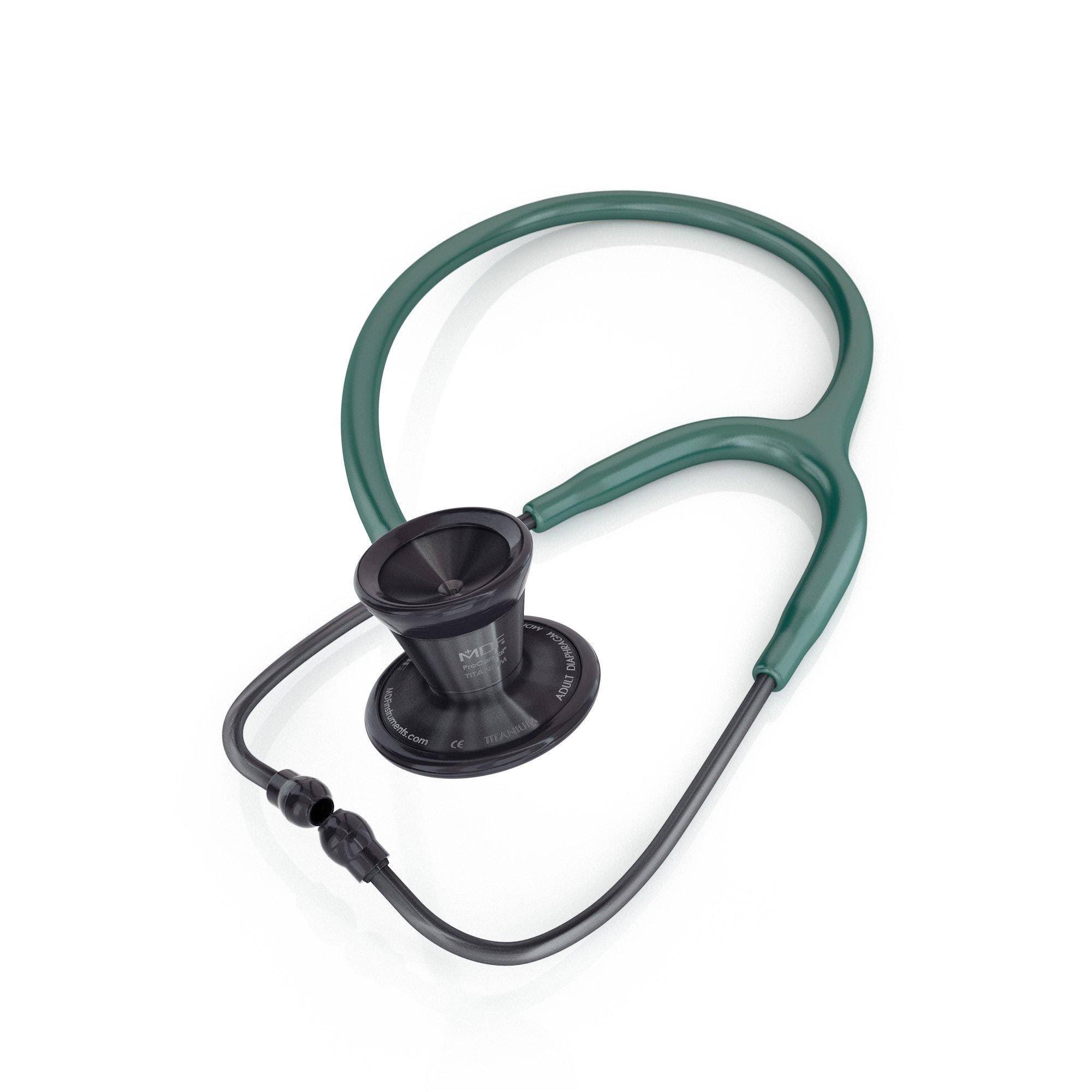 Titanium Adult Stethoscope Green/Blackout O456