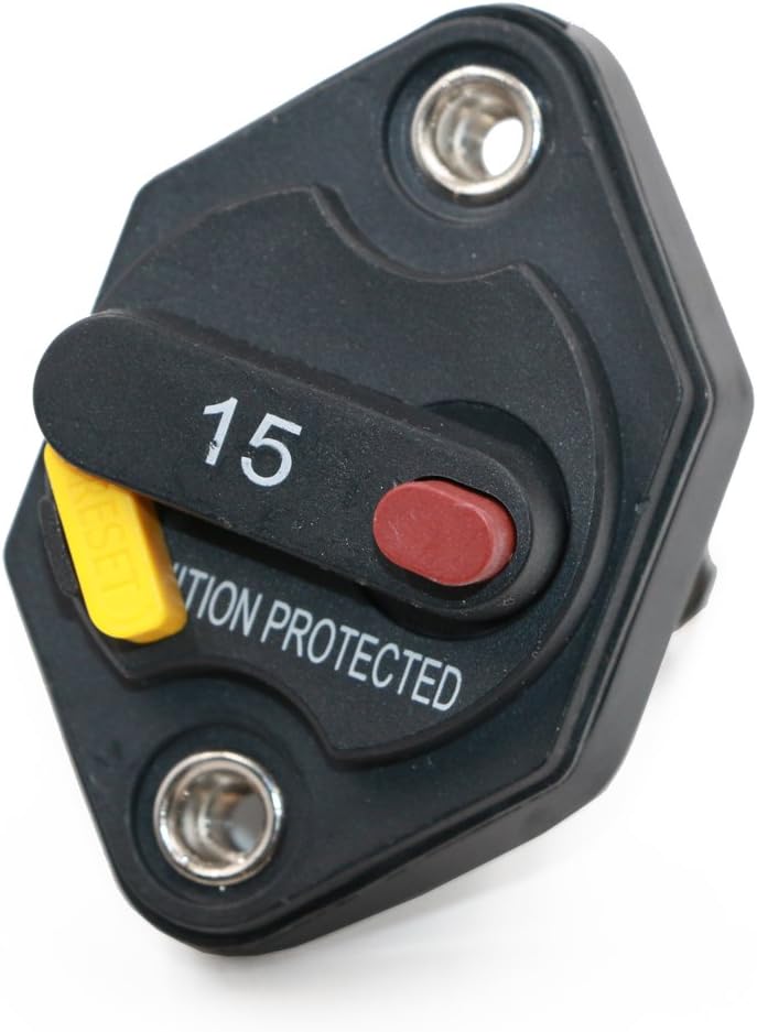 100 Amp Circuit Breaker with Switch Manual Reset Waterproof A3641