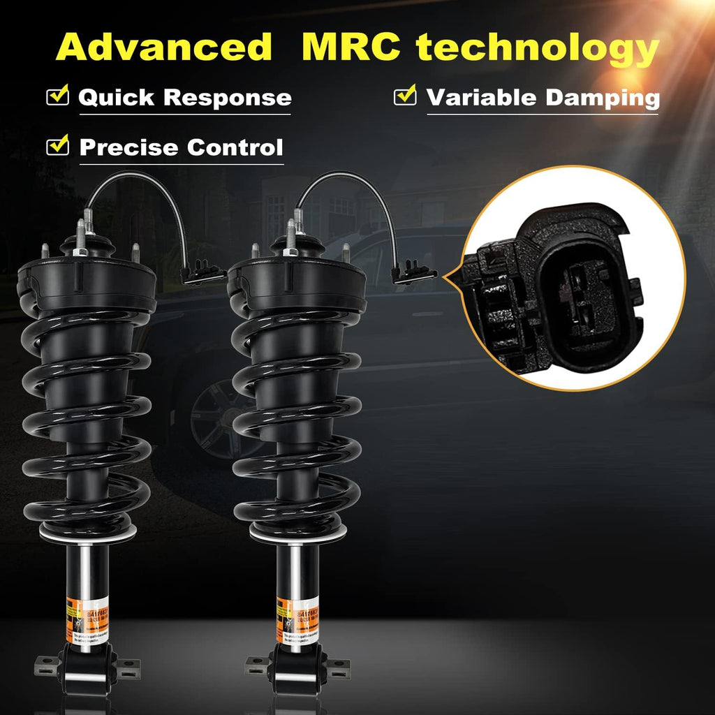 1 Pair Front Shock Assembly with Magnetic Control E160998
