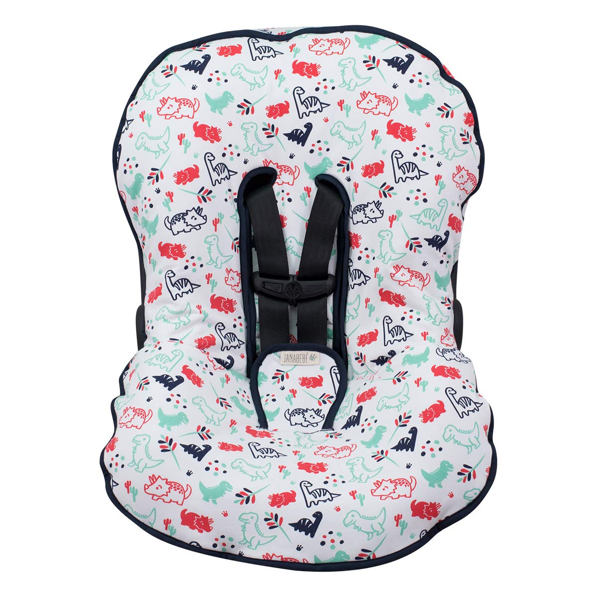 Universal Padded Cover Liner for Baby Car Seat Gr 0, 1 (Black Star) L9580